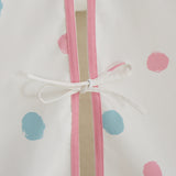Asweet teepee with color dots, indoor play tent for babies.