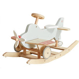 Asweets Wood Airplane Rocker &Ride on