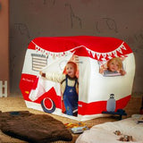 Asweets Mini Camper Playhouse-Red