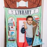 Asweets Reversible Coffee Shop&Library Doorway Playhome