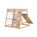 Asweets Wooden Kids Climber Gym