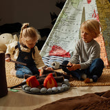 Asweets Kids Pretend Play  Campfire Play Set