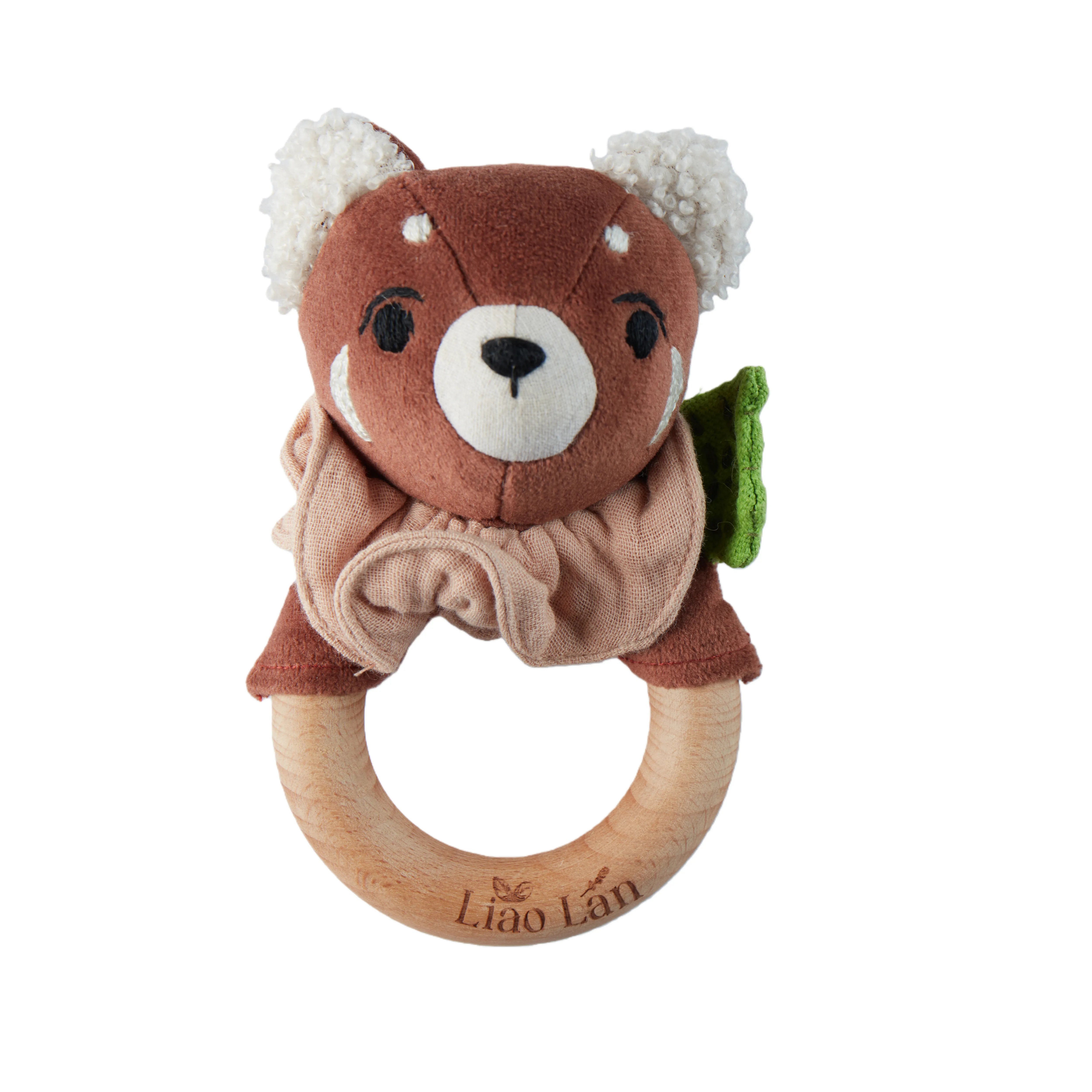 Asweets Liaolan Red Panda Ring Rattle Baby Toys asweets-cultural.myshopify.com Asweets Liaolan Red Panda Ring Rattle Baby Toys asweets-cultural.myshopify.com