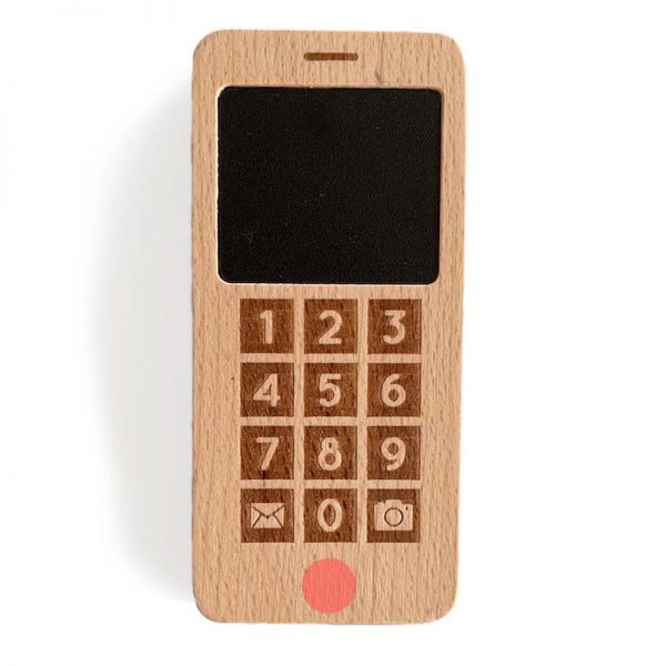 Asweets Wooden Cell Phone