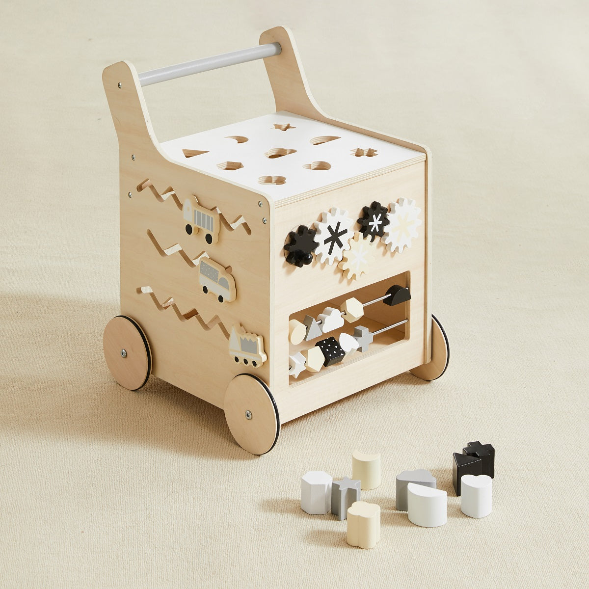 Black And White Activity Walker