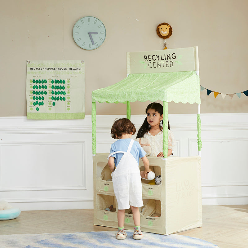 Live Green Recycling Play Stand