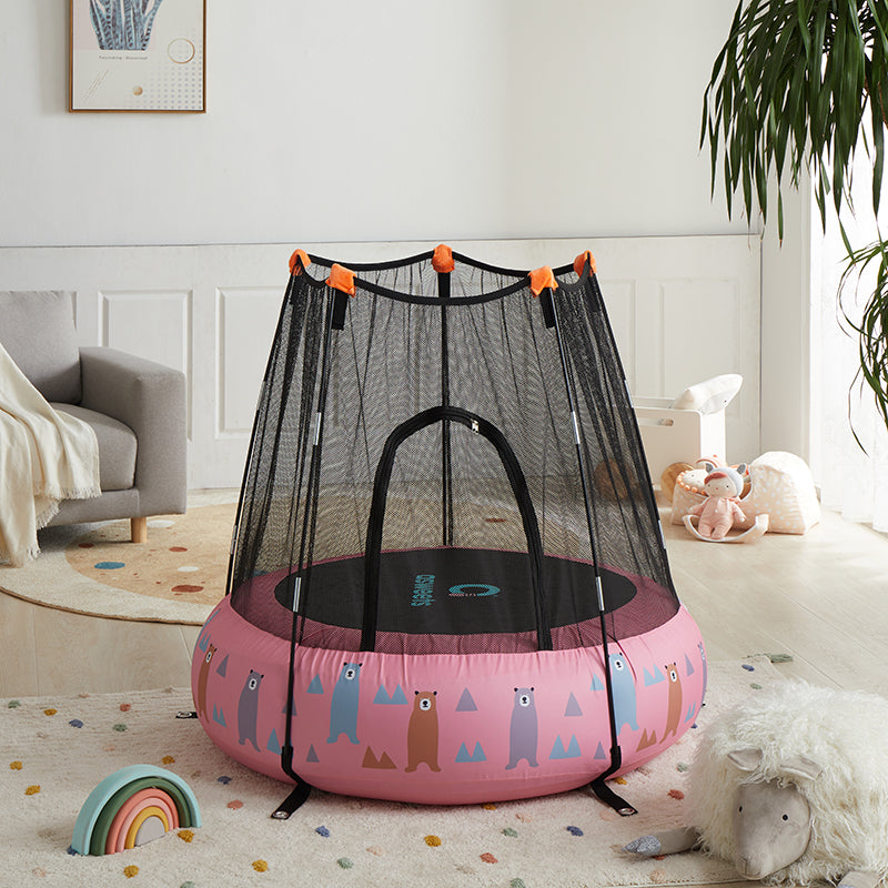 Asweets Kids Inflatable Trampoline Pink
