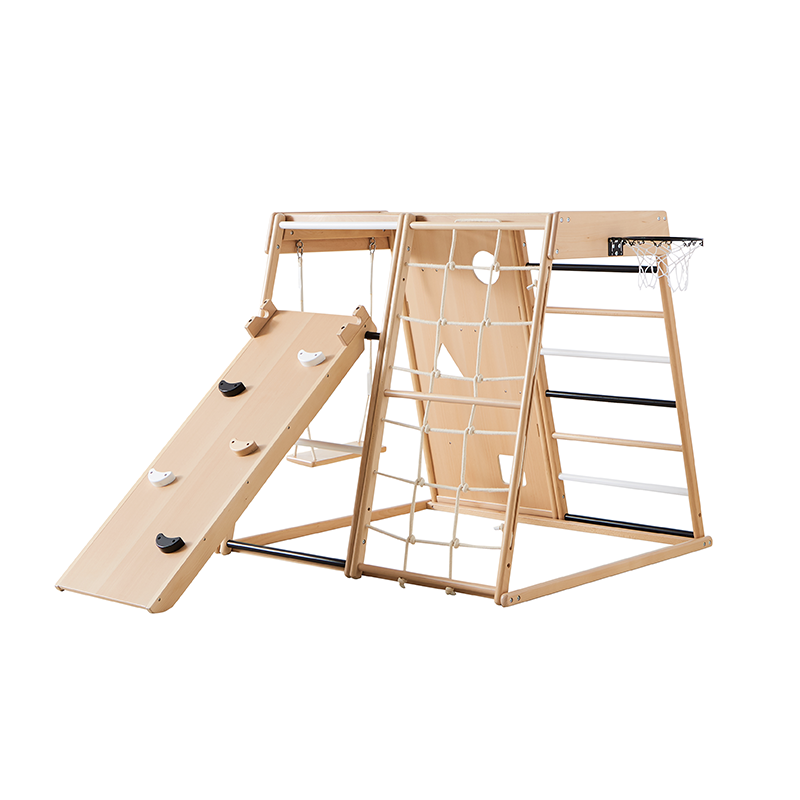 Asweets Wooden Kids Climber Gym
