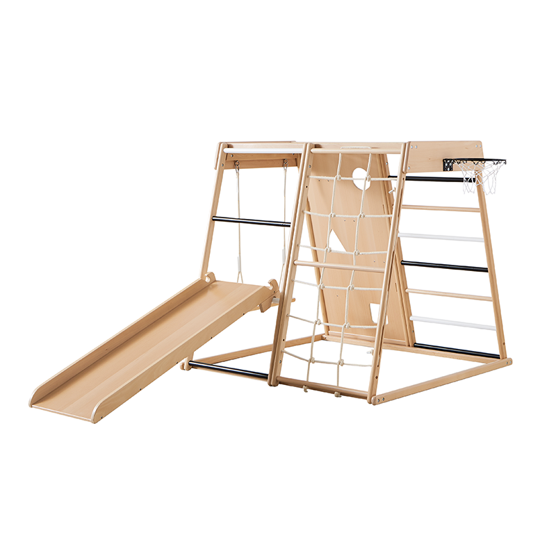Asweets Wooden Kids Climber Gym