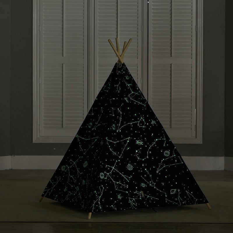 Asweets Teepee Tent for Kids- Glow in the Dark