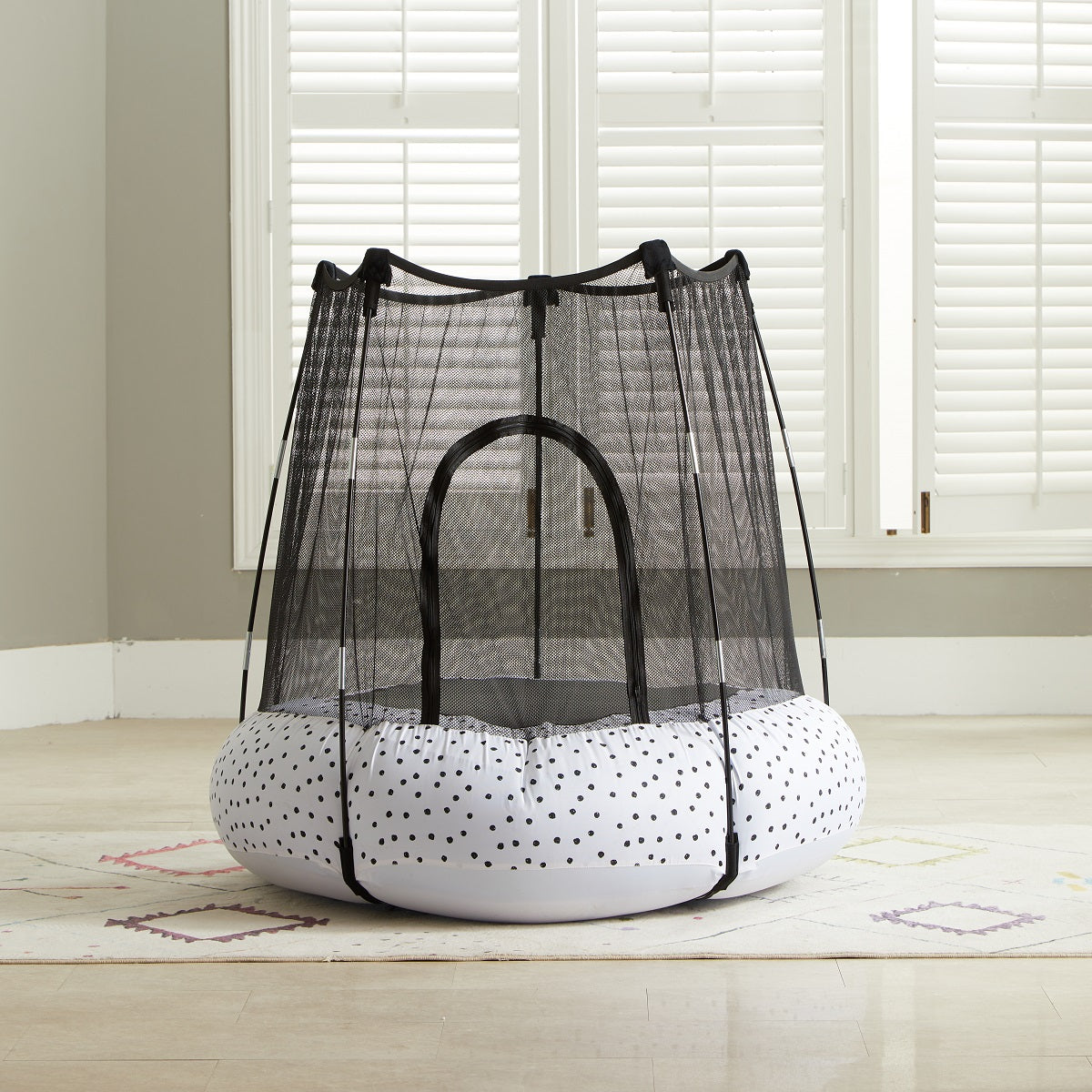 Inflatable Trampoline With Dots