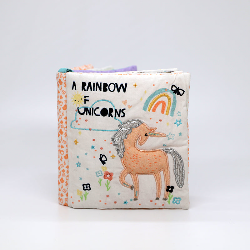 Rainbow of Unicorns Soft Book