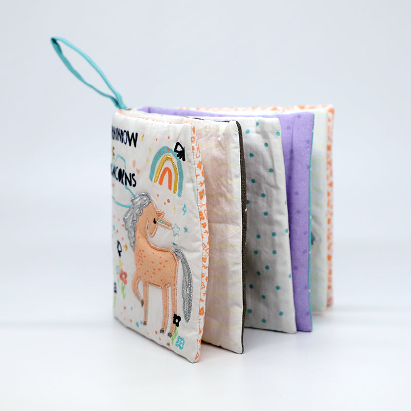 Rainbow of Unicorns Soft Book