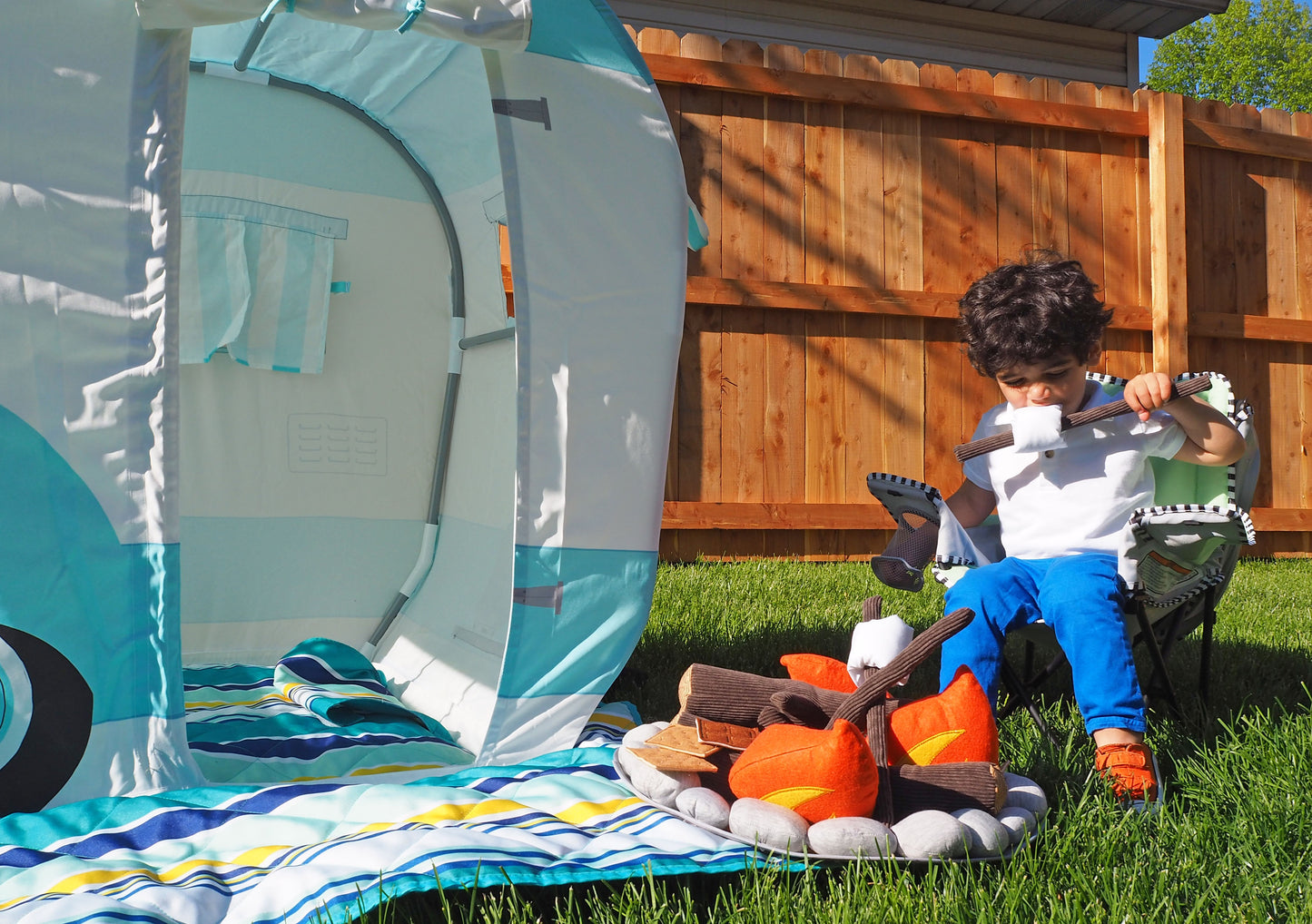 Asweets Kids Pretend Play  Campfire Play Set